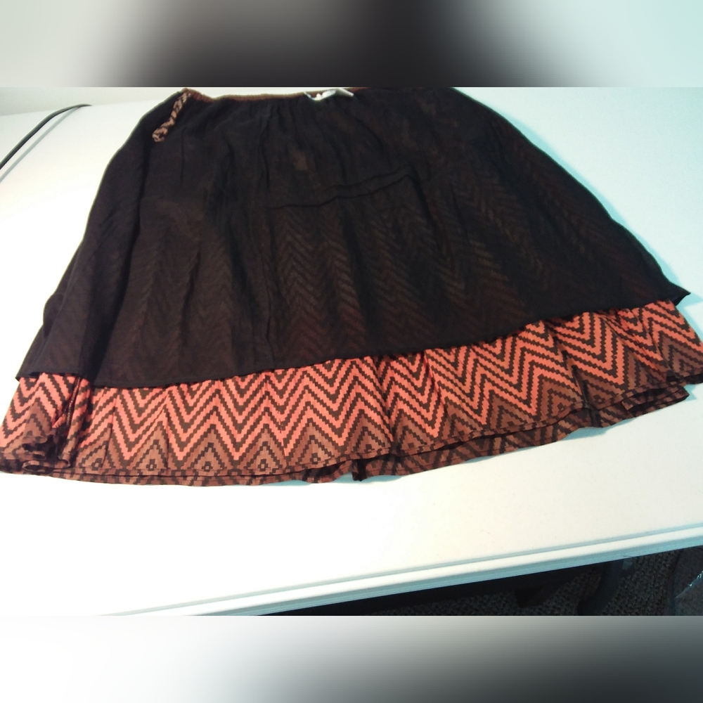 Women's New Direction Multicolored Skirt Size L - Picture 5 of 5